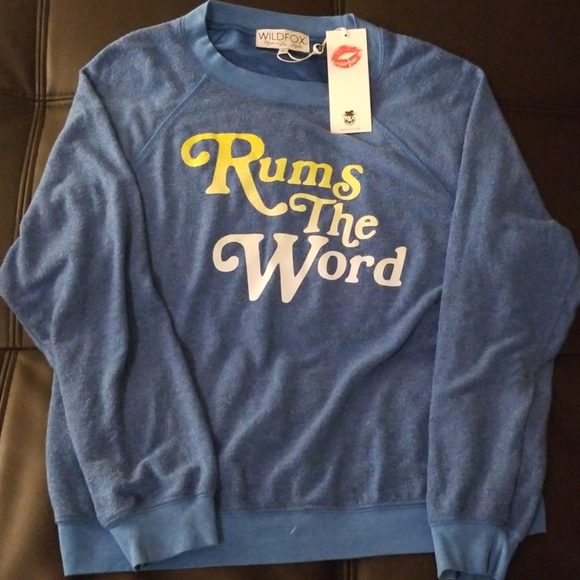 COPY - NWT WILDFOX Rums The Word Sweatshirt - Picture 2 of 5